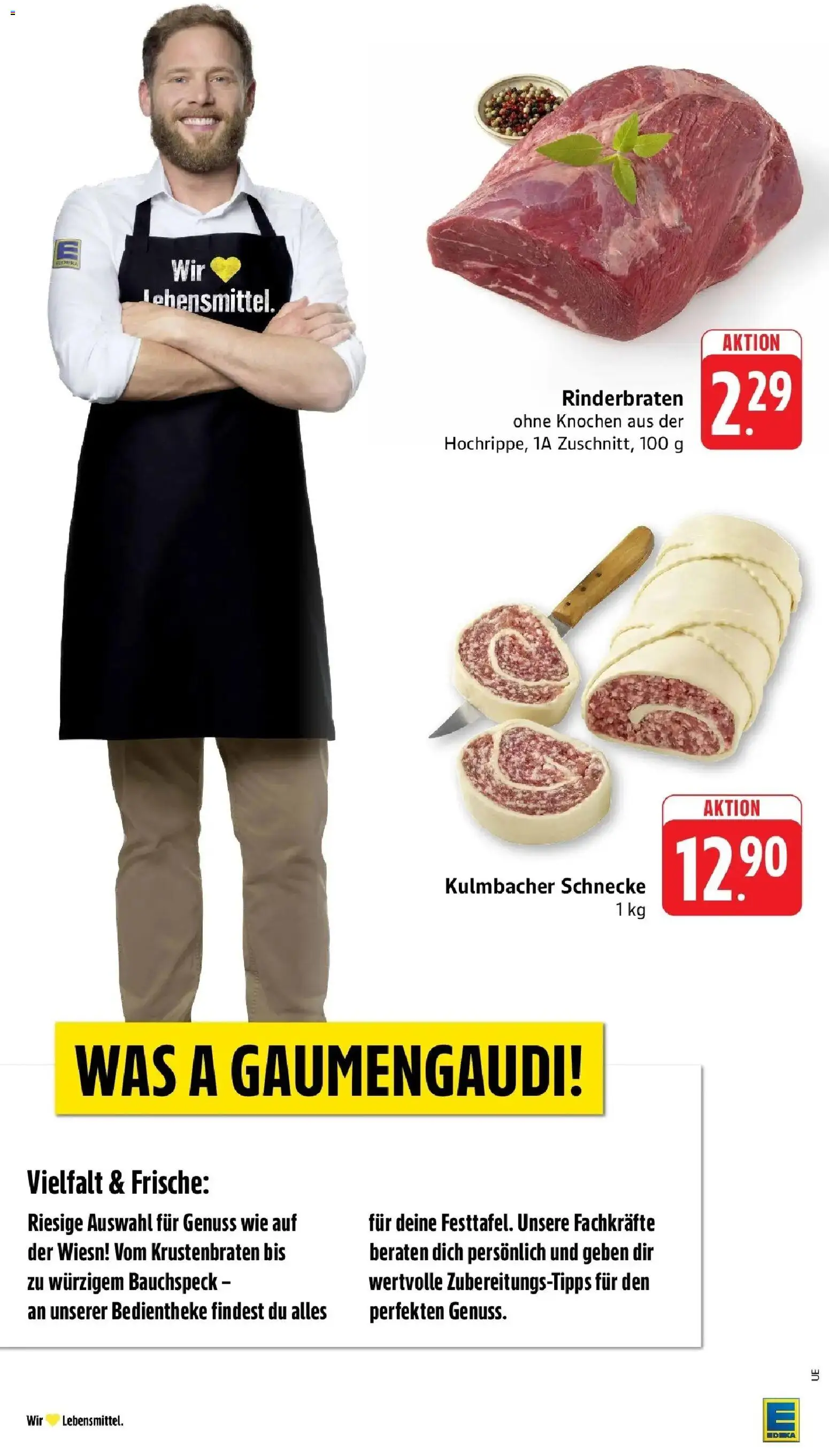 Edeka Prospekt Heilbronn (ab 21.09.2026) » Angebote Online | Seite: 4 | Produkte: Rinderbraten, Krustenbraten