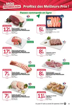 Promocash - Prévisualisation de Promocash catalogue valide à partir de 27/08/2026 | Page: 9