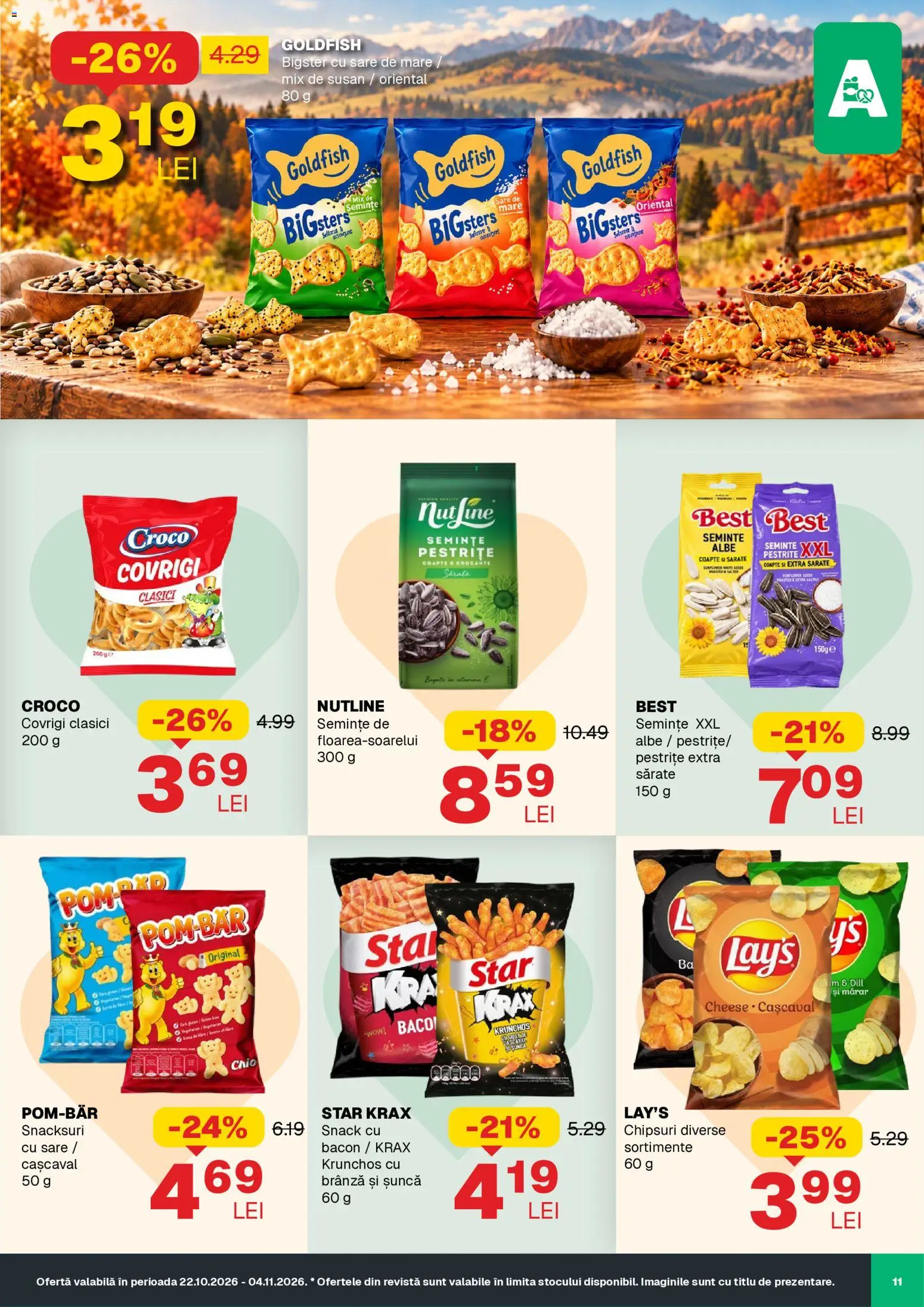 Noul catalog Annabella – valabil de la 22.10.2026 | Pagină: 11 | Produse: Mărar, Best, Semințe, Chipsuri