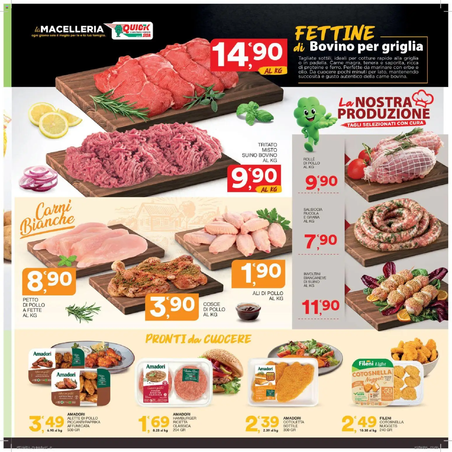 Volantino SISA del 10/09/2026 | Pagina: 9 | Prodotti: Erbe, Tè, Carne, Hamburger
