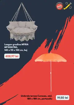 Ofertele Brico Depot valabile de la 16.07.2026 | Pagină: 4 | Produse: Umbrelă