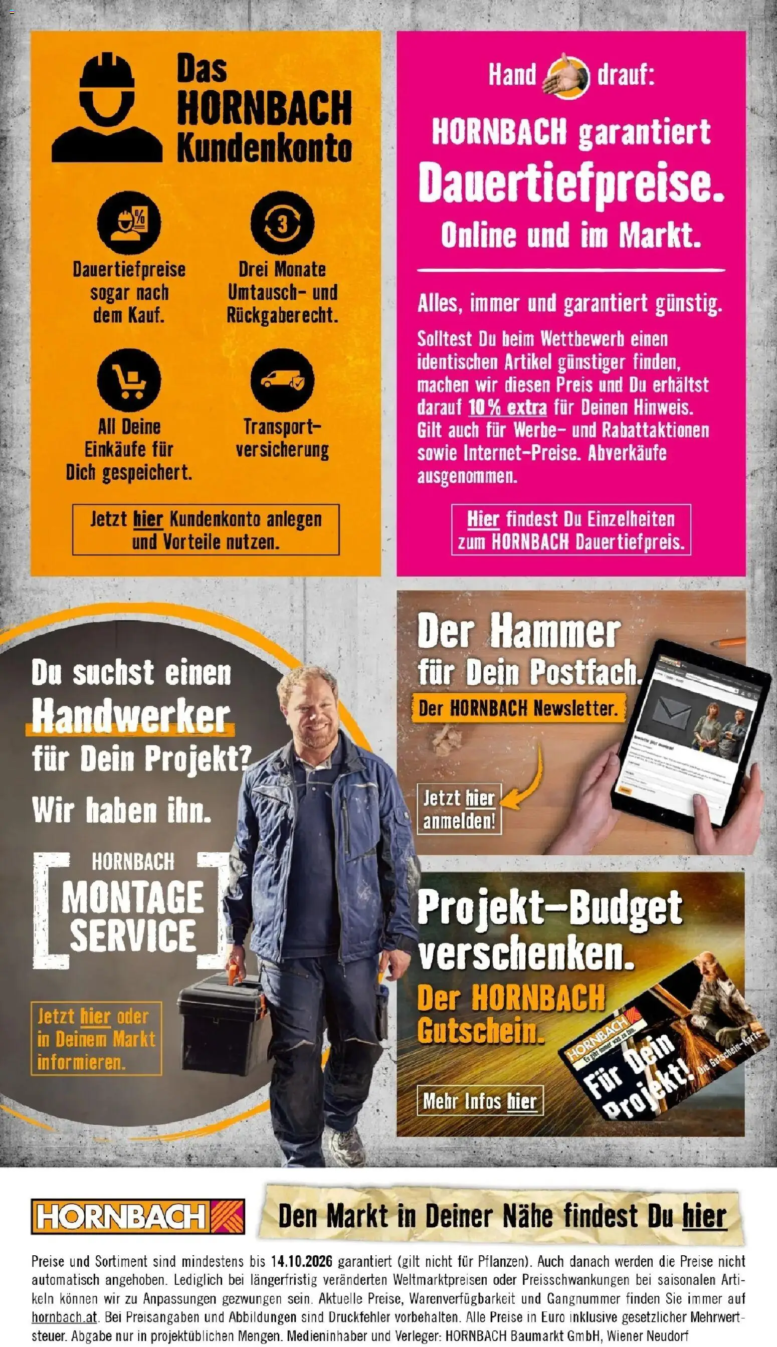 Hornbach - Hornbach: Es gibt immer was zu tun. von 16.09.2026 - Aktuelle Angebote | Seite: 69