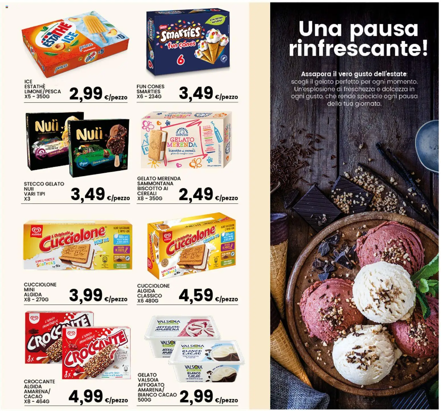 Volantino Interspar del 18.06.2026 | Pagina: 13 | Prodotti: Cereali, Pesca, Nocciole, Amarena