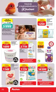 Auchan akciós újság - amely érvényes a következő dátumtól: 2026.07.30. | Oldal: 26