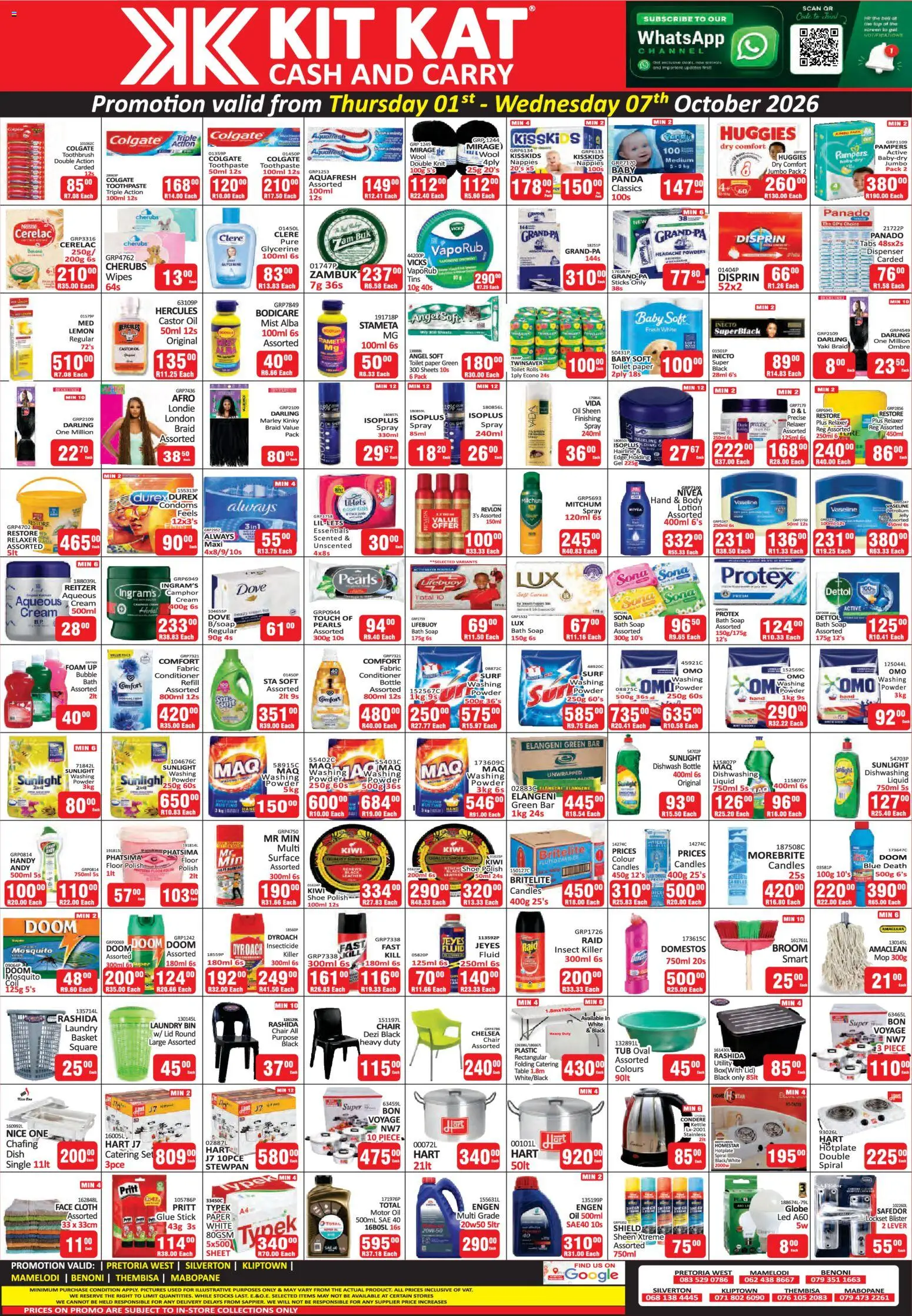 New KIT KAT Cash & Carry catalogue – valid from 01/10/2026 | Page: 2 | Products: Table, Toilet, Powder, Cream cream
