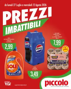 Anteprima del volantino Piccolo volantino valido a partire dal 27/07/2026