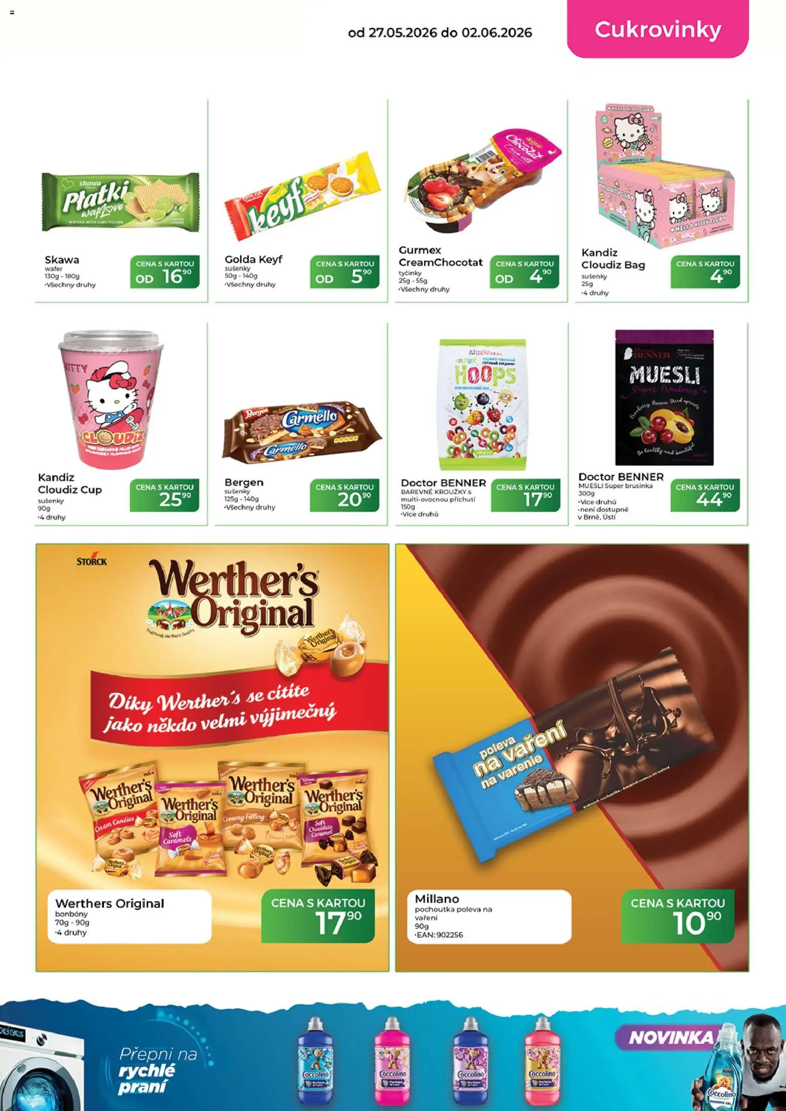Tamda Foods leták od 27.05.2026 | Strana: 31 | Produkty: Bonbóny, Tyčinky, Coccolino, Sušenky