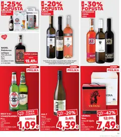 Kaufland Katalog - Pregled kataloga iz trgovine Kaufland, vrijedi od 01.07.2026 | Stranica: 19 | Proizvodi: Staropramen, Vino, Pivo, Pelinkovac Antique