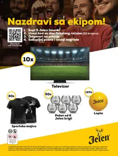 Univerexport Jelen nagrađuje, nazdravi sa ekipom - pregled Univerexport kataloga - važi od 07.06.2026