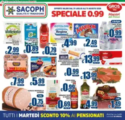 Anteprima del volantino Sacoph volantino valido a partire dal 31/07/2026