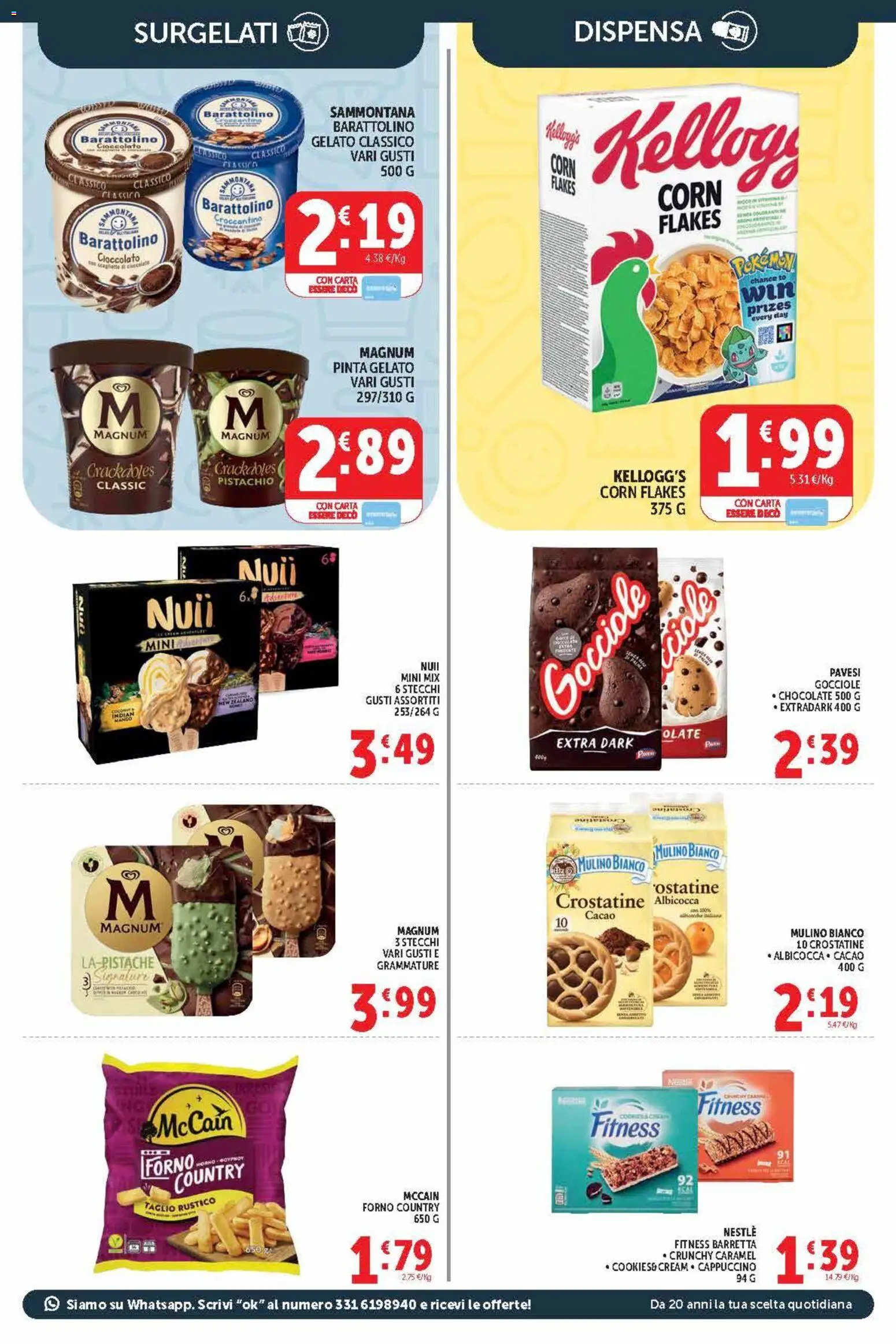 Volantino Decò del 21/08/2026 | Pagina: 7 | Prodotti: Cappuccino, Cioccolato, Magnum, Barretta