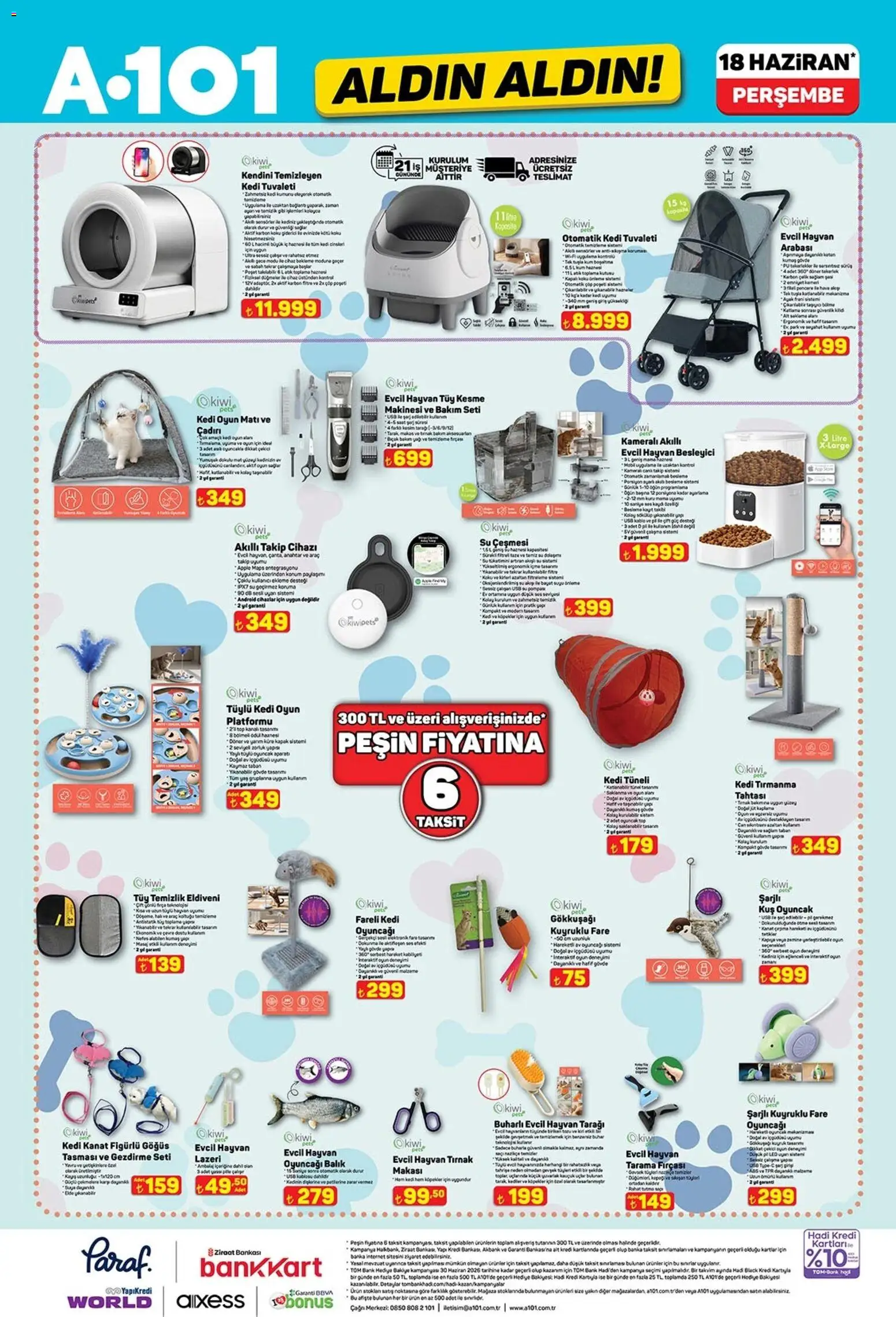 A101 - Katalog Aldın Aldın - 18.06.2026 tarihinden itibaren geçerlidir | Sayfa: 11 | Ürünler: Su, Fare, Kablo, Oyun