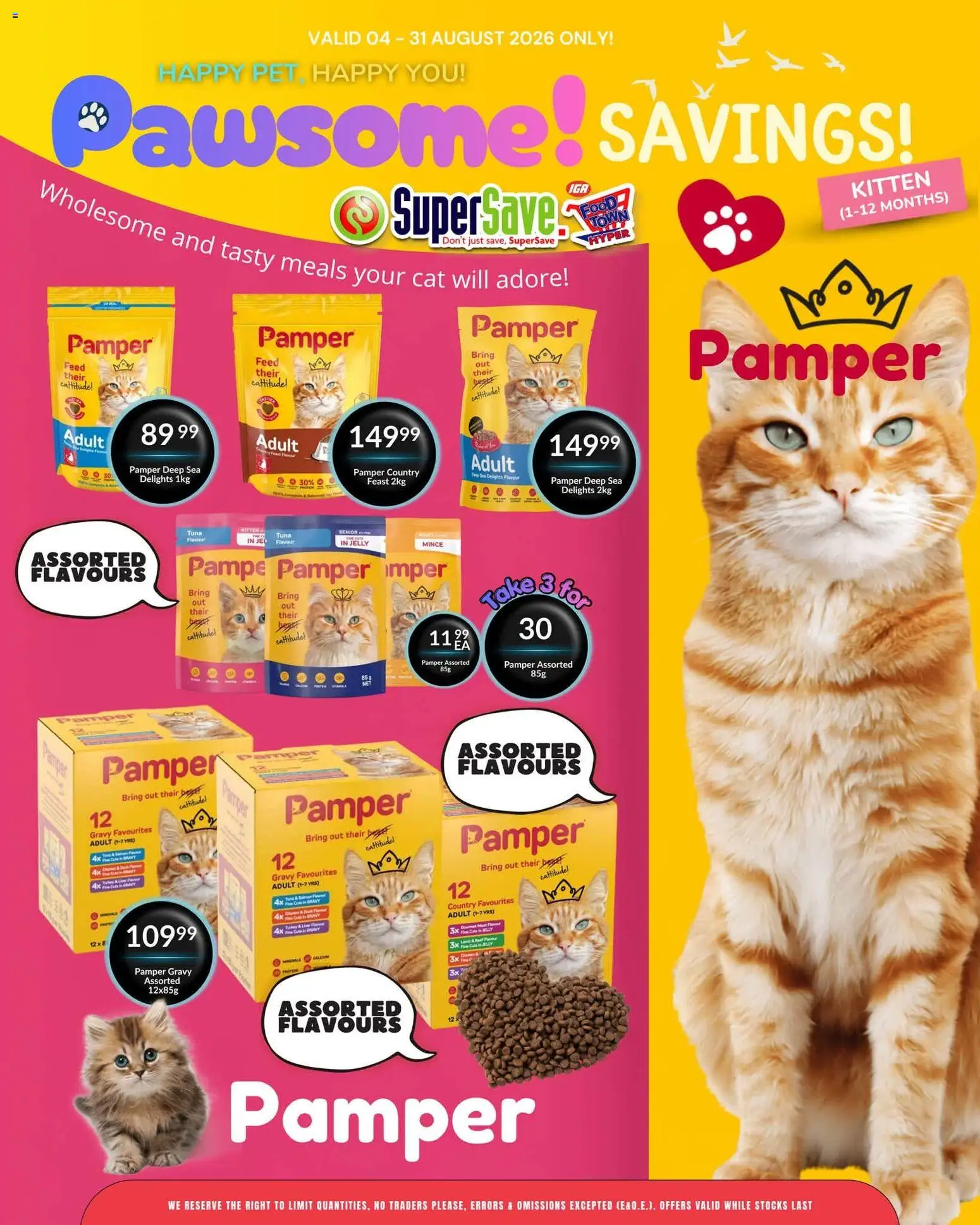 New Super Save catalogue – valid from 04/08/2026 | Page: 9 | Products: Tuna, Gravy