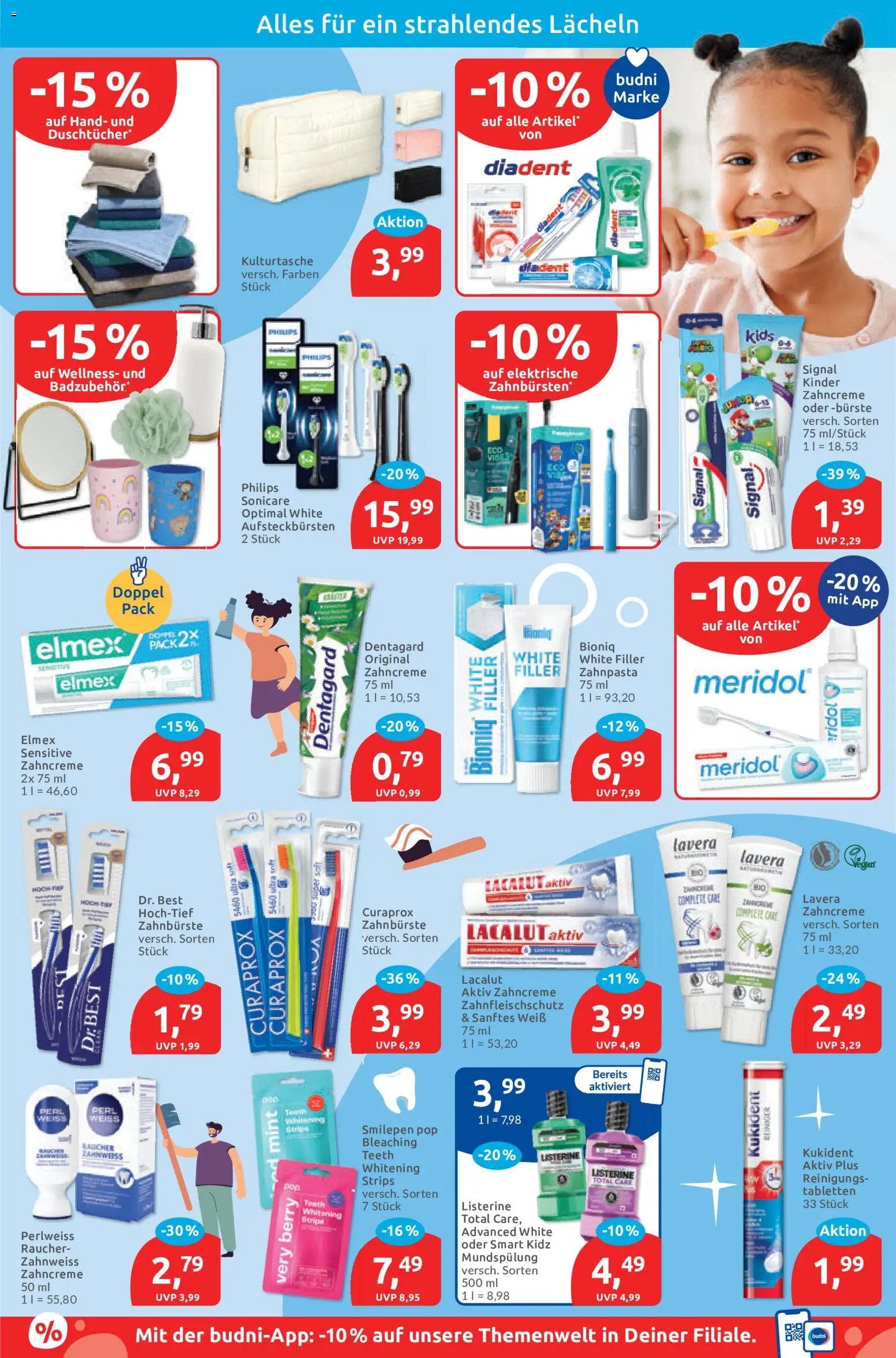 Budni Prospekt – gültig ab 21.09.2026 | Seite: 7 | Produkte: Philips, Bürste, Zahnpasta, Listerine