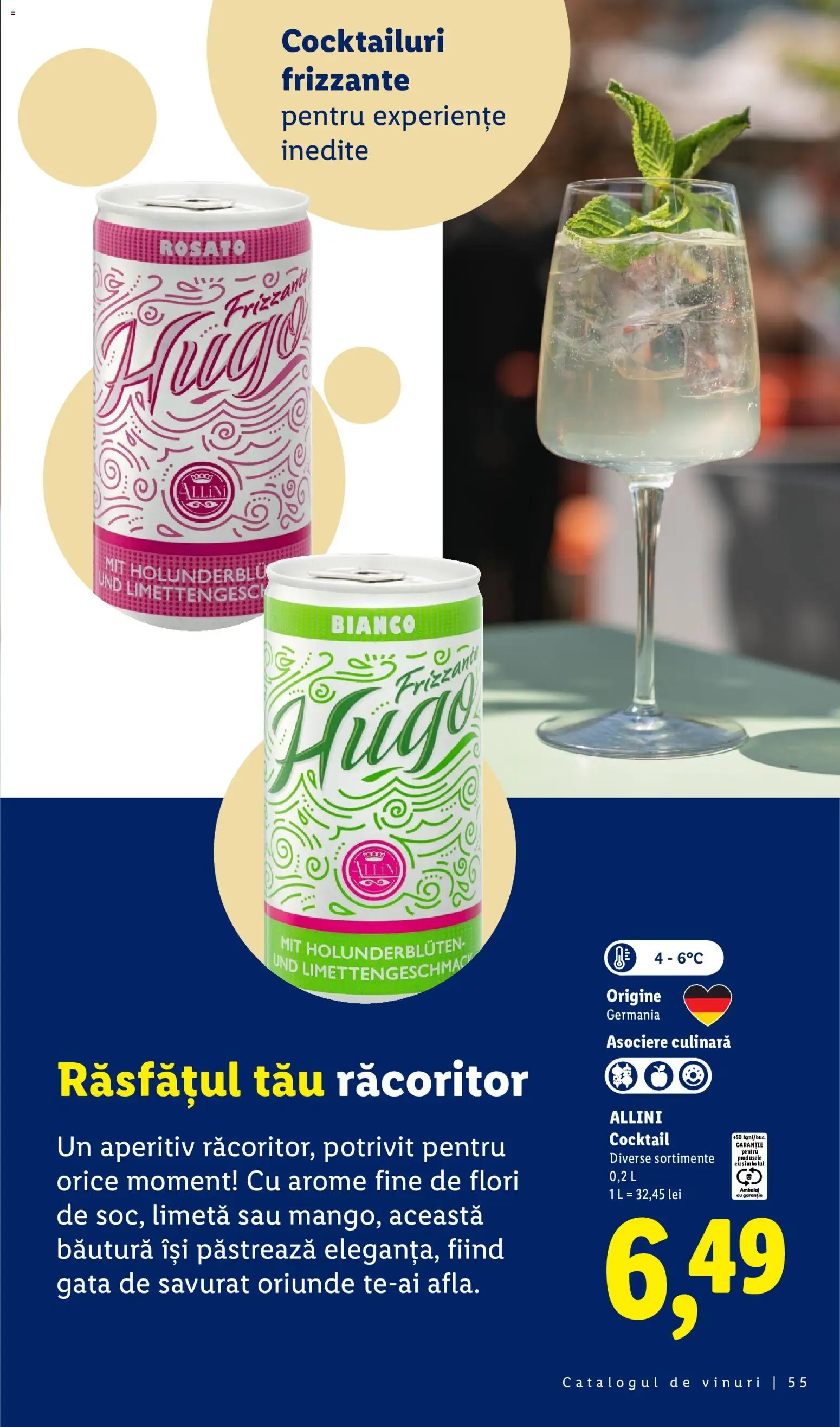 Noul catalog Lidl – valabil de la 28.09.2026 | Pagină: 55 | Produse: Cocktailuri, Cocktail, Flori