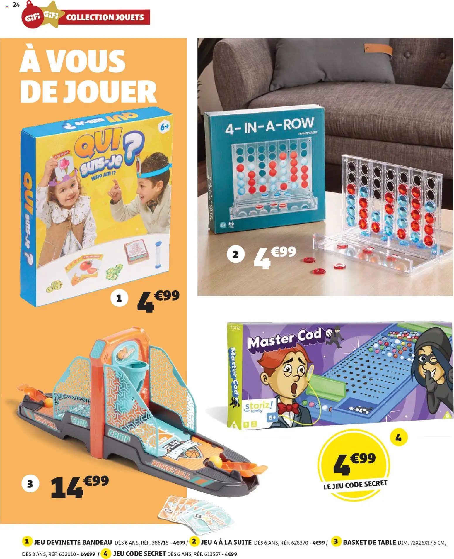 {H1} | Page: 24 | Produits: Jouets, Table