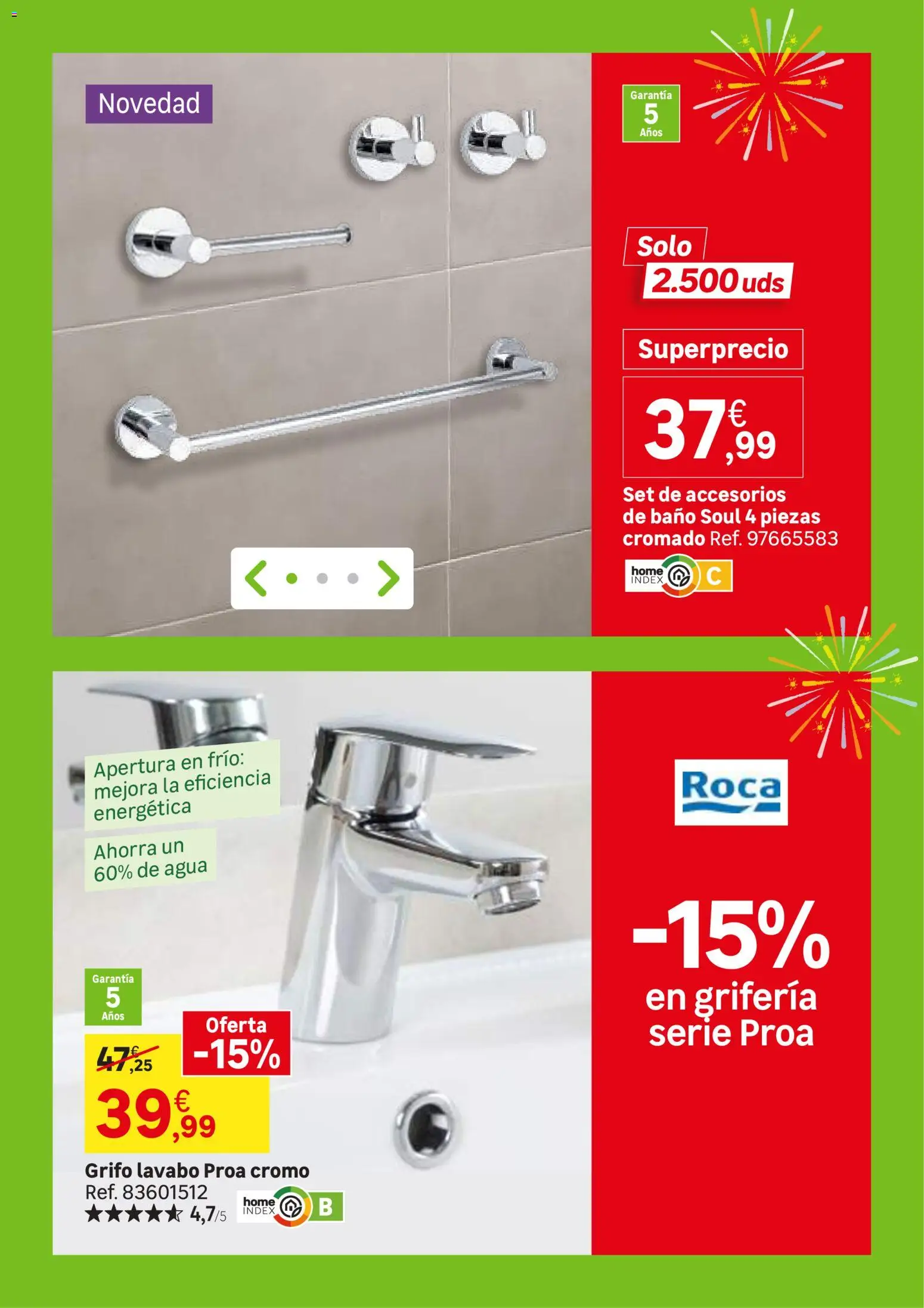 Leroy Merlin catálogo │ válido desde el 23/06/2026 | Página: 84 | Productos: Lavabo, Baño