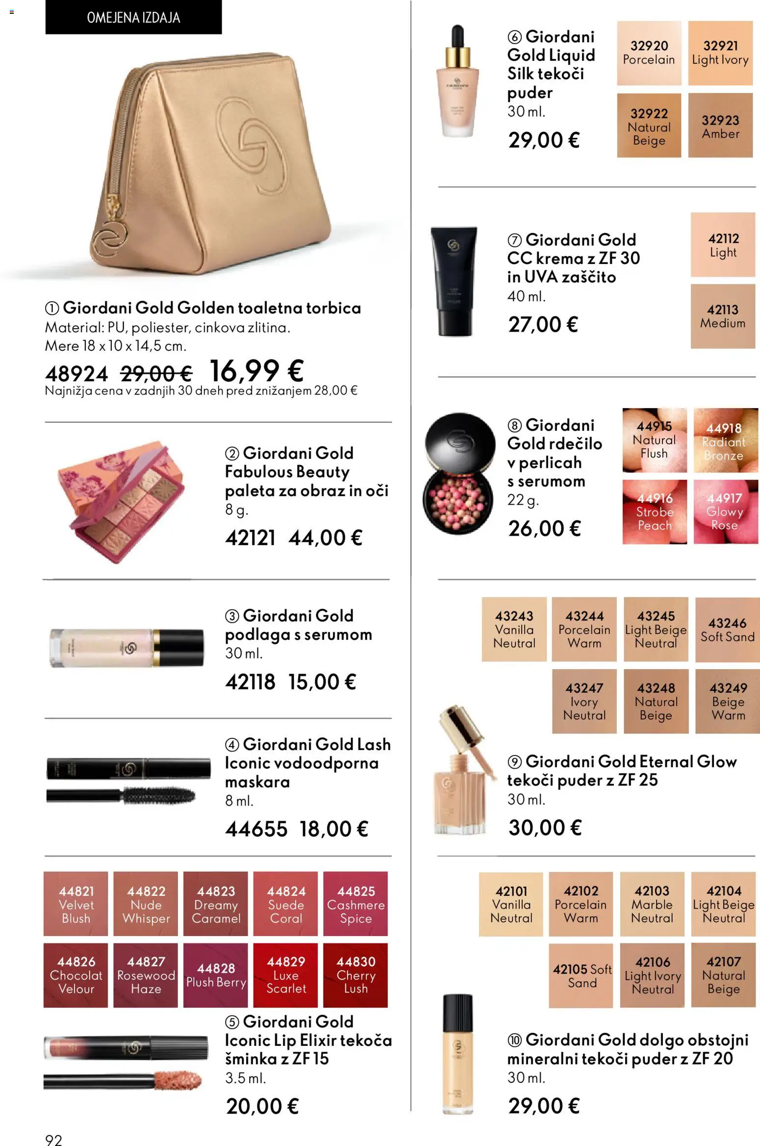 Novi Oriflame katalog ponudbe – veljaven od 13.05.2026 | Stran: 92