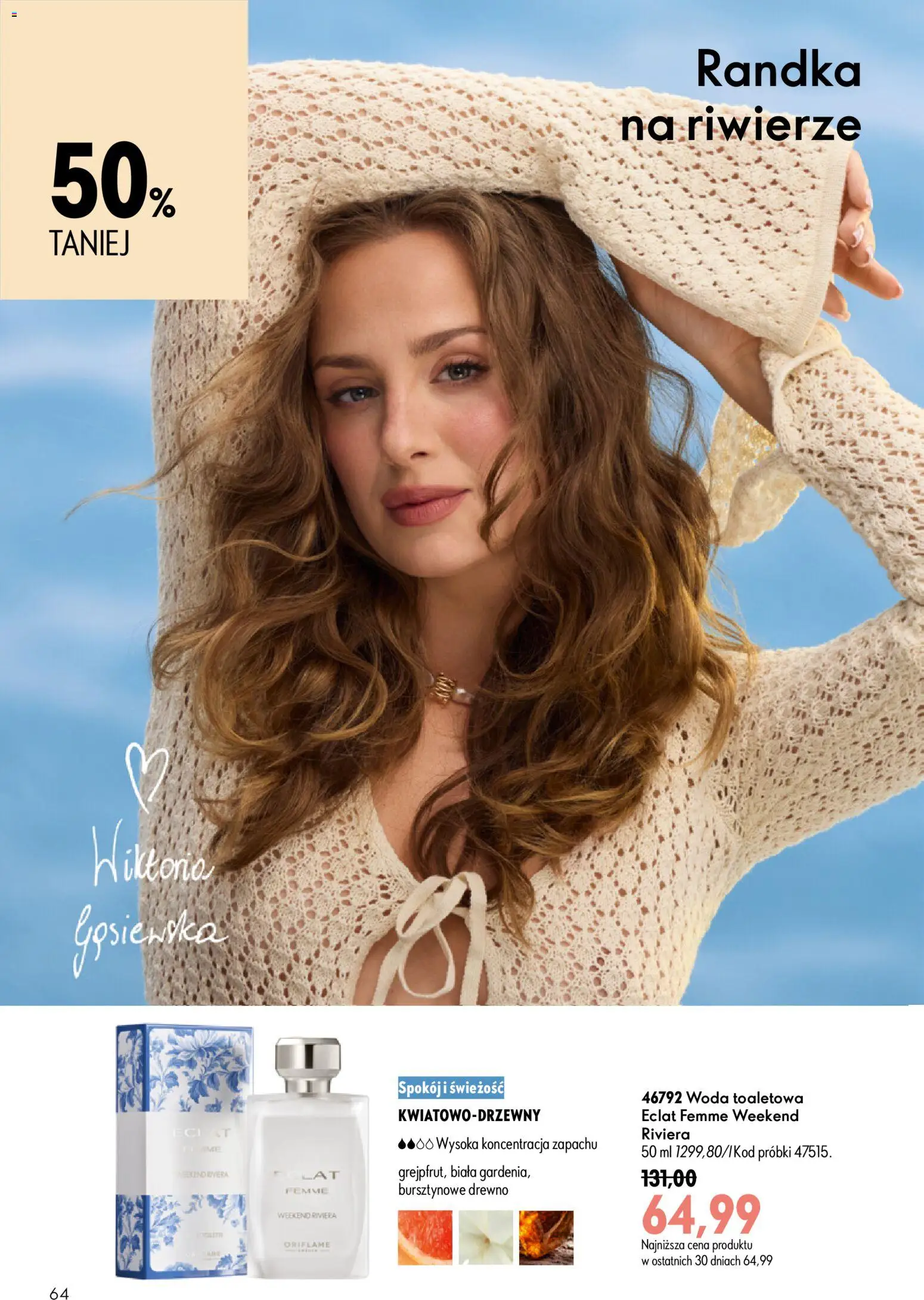 Oriflame Katalog 10 2026 od 08.07.2026 | Strona: 64 | Produkty: Woda toaletowa, Woda