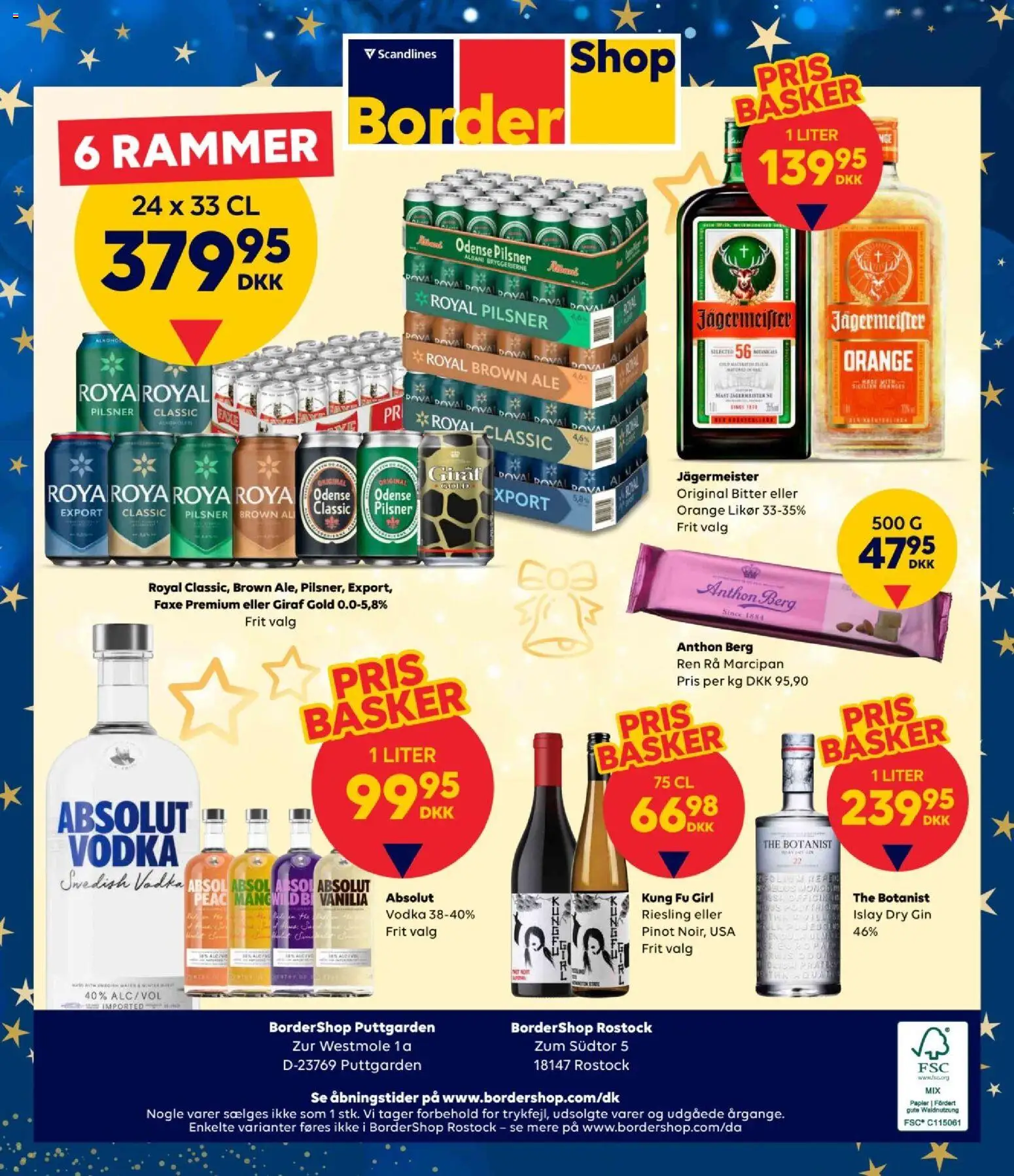 Bordershop tilbudsavis – gyldig fra 04/11/2026 | Side: 20 | Produkter: Rammer, Vodka, Marcipan, Søm