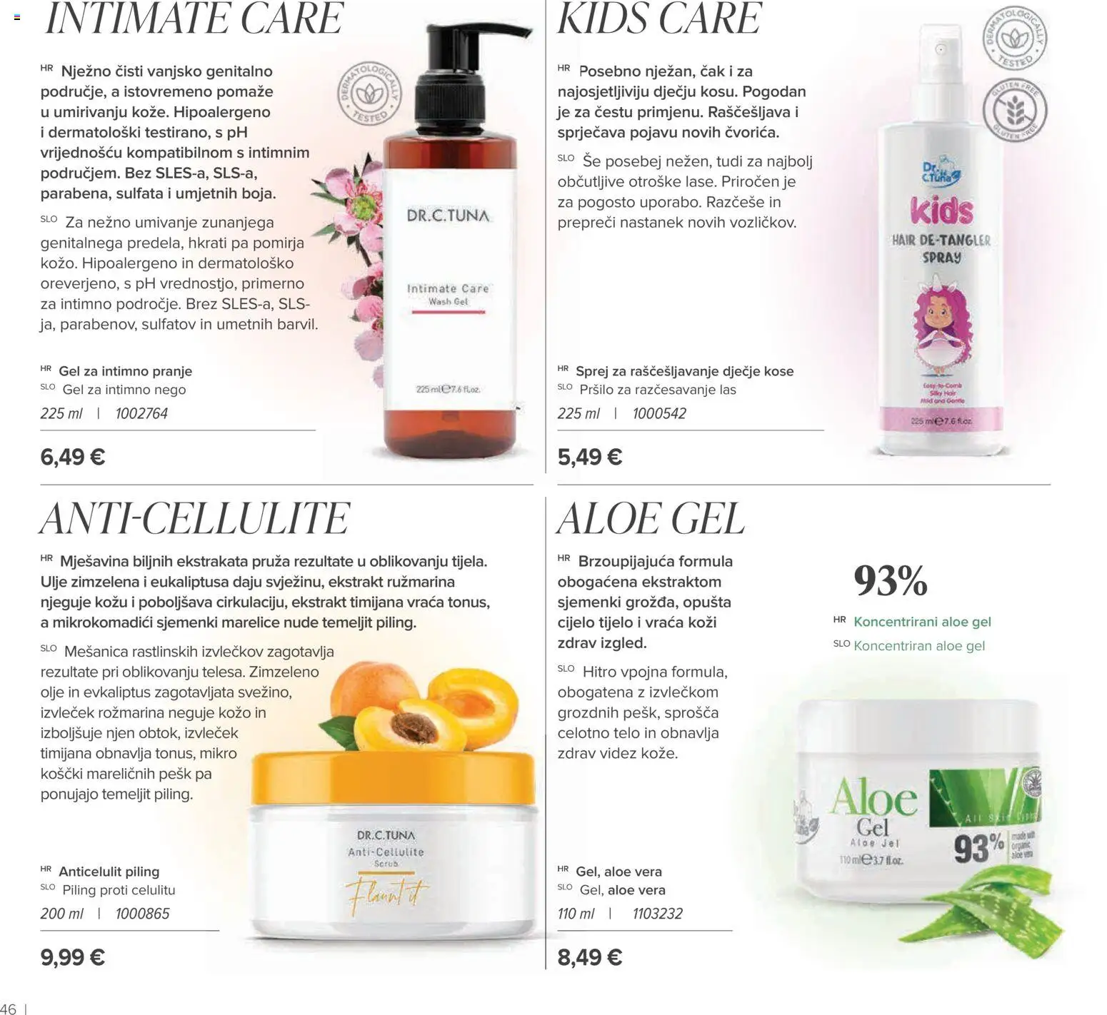Farmasi katalog | vrijedi od 01.09.2026 | Stranica: 46 | Proizvodi: Piling, Ulje, Marelice, Aloe vera