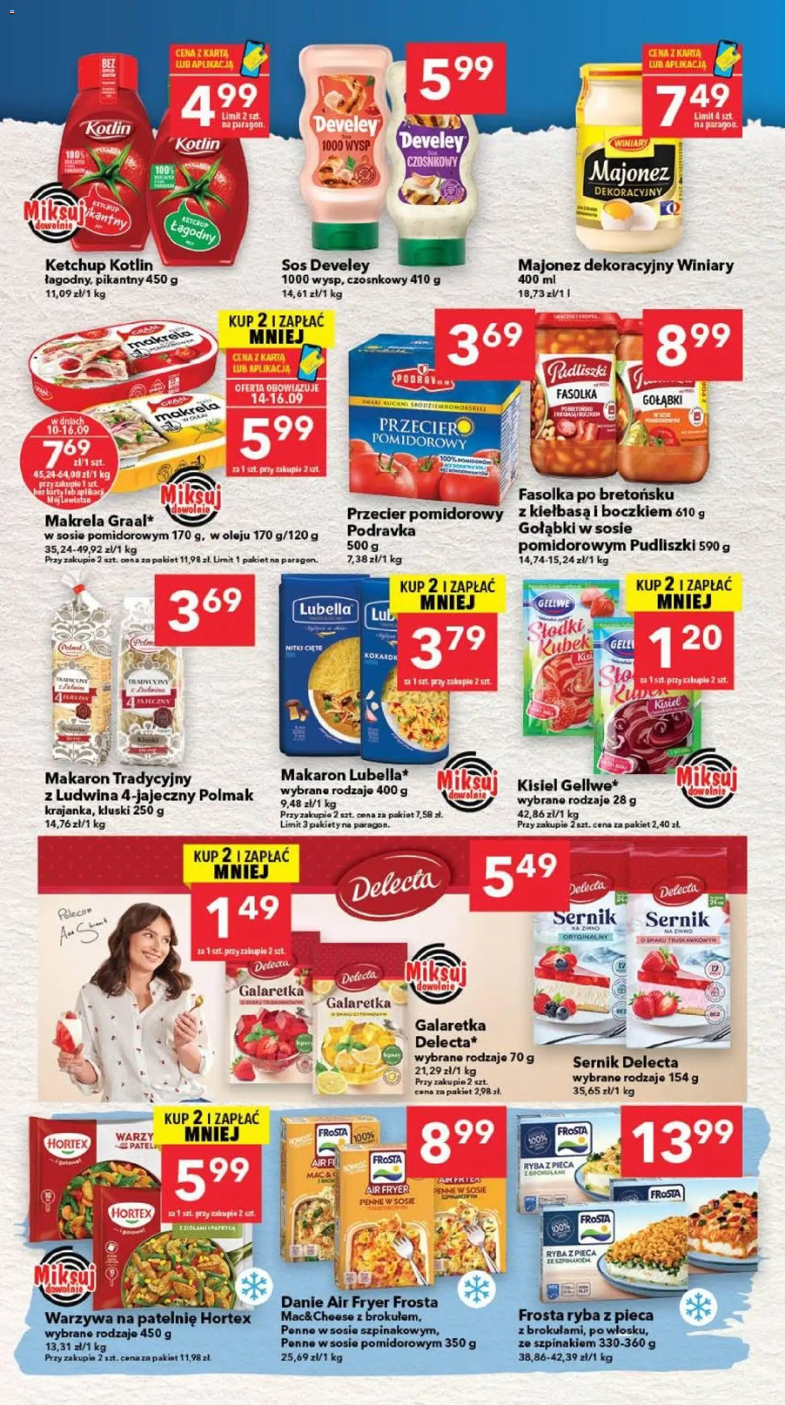 Lewiatan gazetka - Bydgoszcz od 10.09.2026 | Strona: 4 | Produkty: Penne, Ryba z pieca, Makaron, Majonez