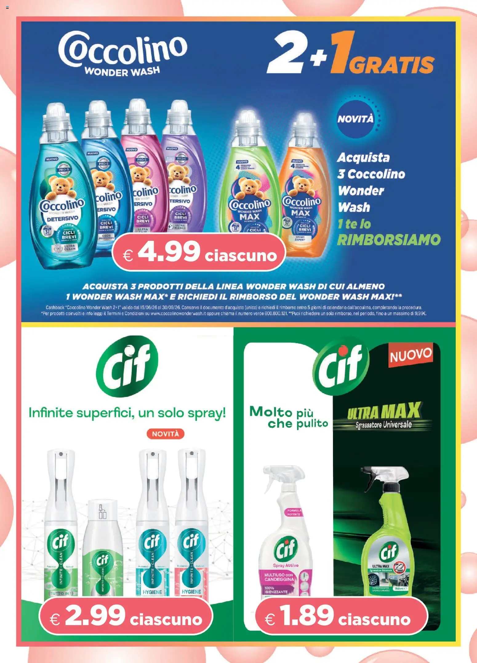 Volantino Acqua e Sapone del 28/06/2026 | Pagina: 6 | Prodotti: Tè, Candeggina, Sgrassatore