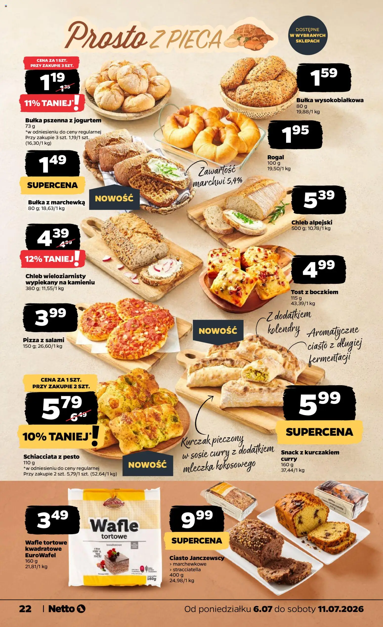 Netto gazetka od poniedziałku spożywcza od 06.07.2026 | Strona: 22