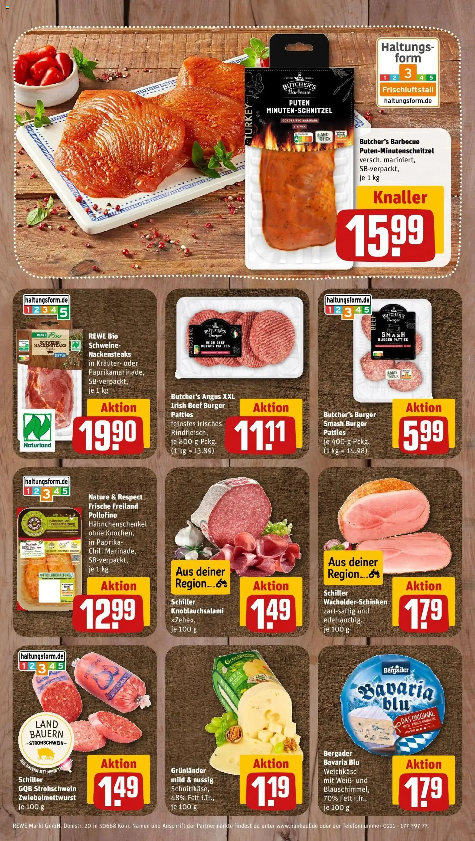 REWE Prospekt ab 24.08.2026 zum Blättern » Angebote | Seite: 9 | Produkte: Nackensteaks, Joghurt, Paprika, Chili