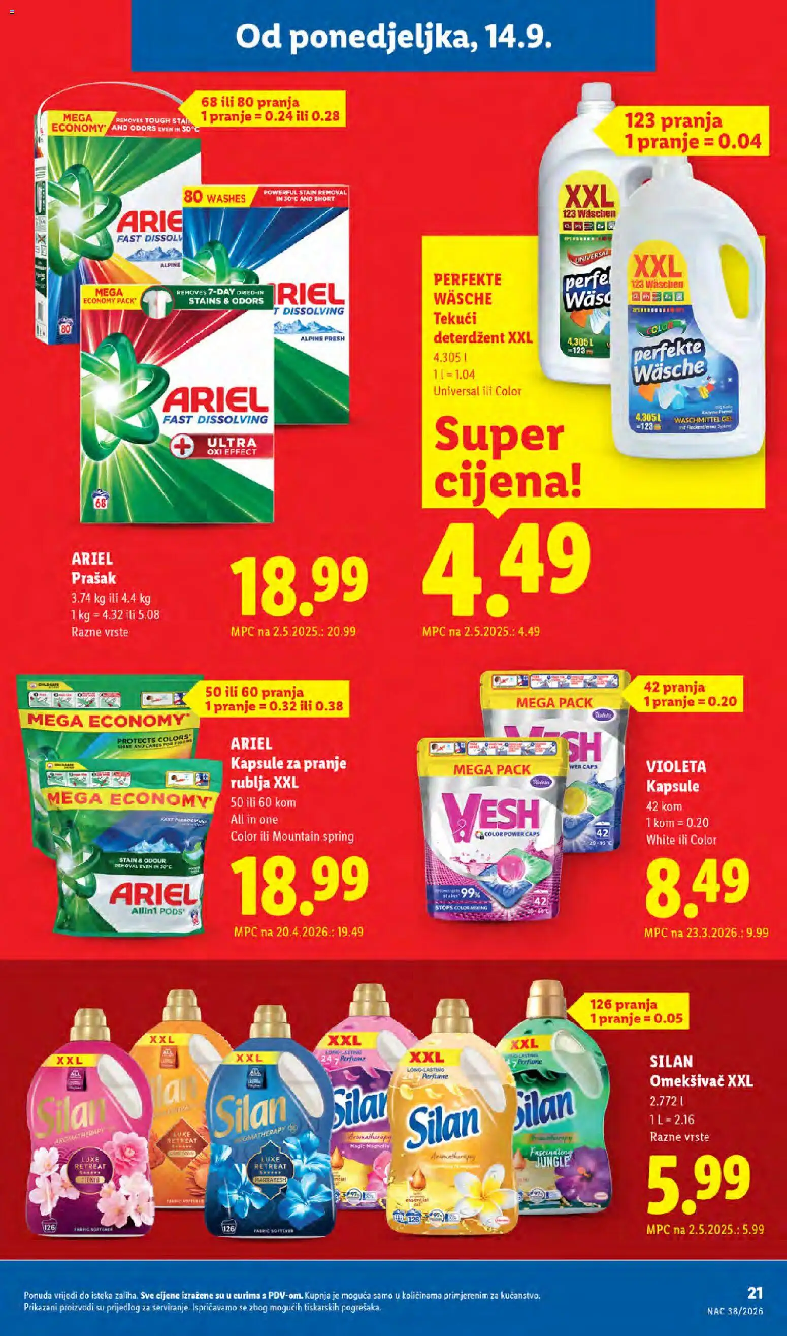 Lidl katalog | vrijedi od 14.09.2026 | Stranica: 21