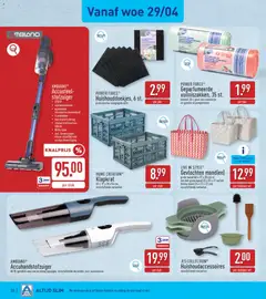 Aldi folder week 18 - Voorbeeld van een folder van Aldi, geldig van 27.04.2026 | Pagina: 20 | Producten: Stofzuiger, Manden, Mand, Geur
