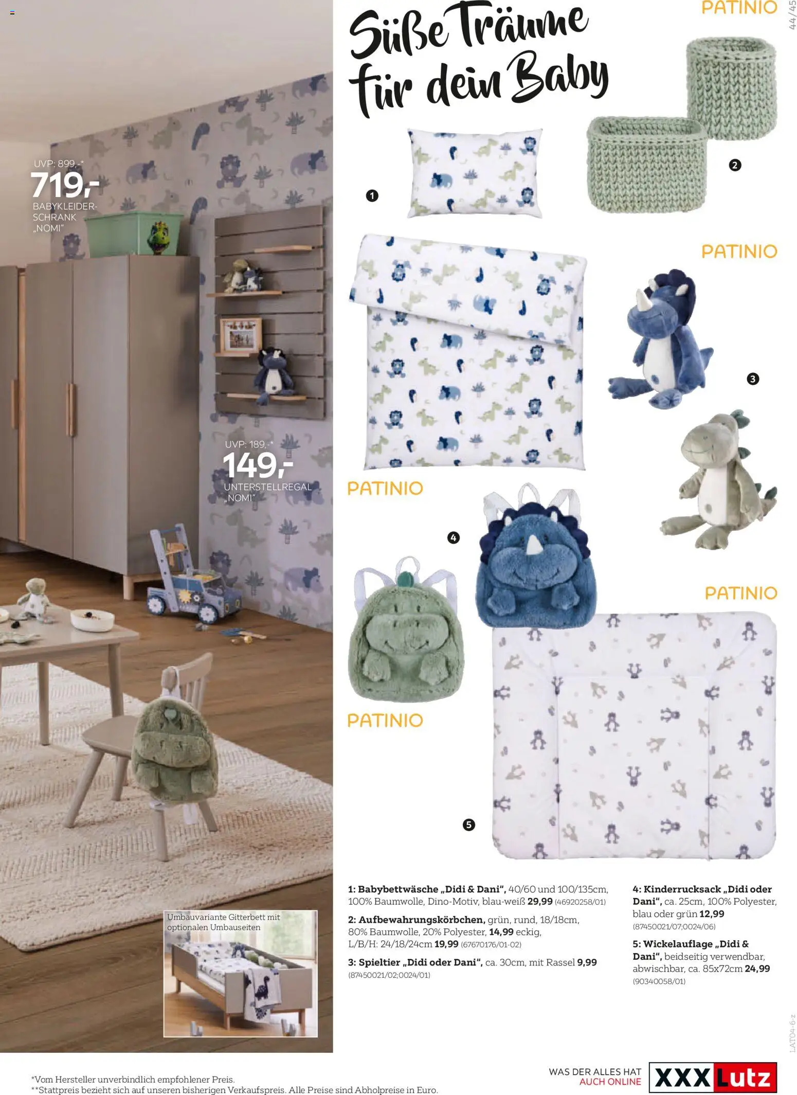 XXXLutz Babykatalog gültig ab 30.04.2026 | Seite: 45