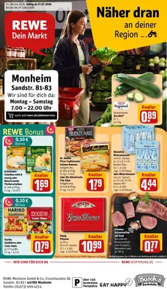Rewe Prospekt Monheim ab 27.07.2026 gültig