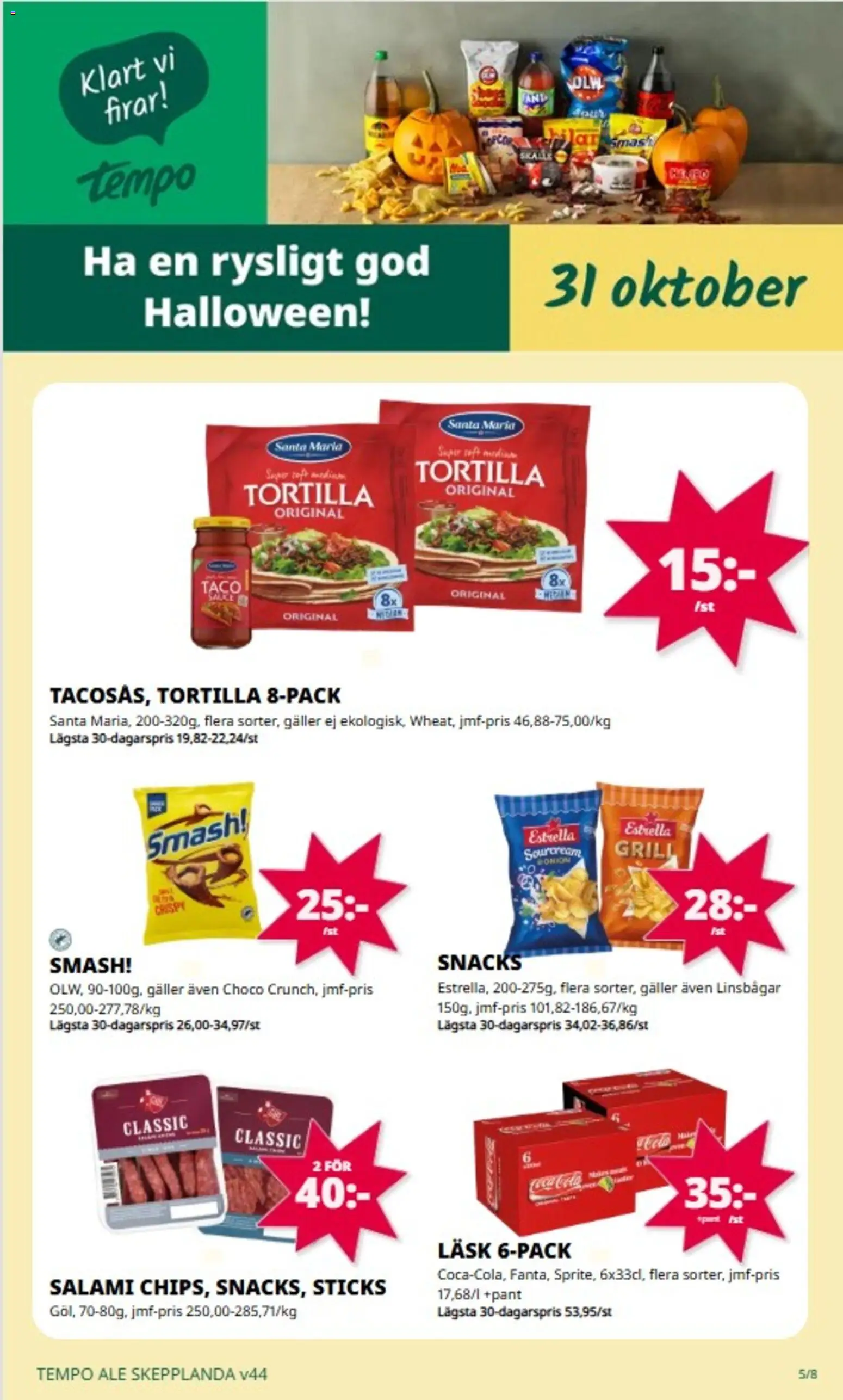 Tempo reklamblad aktuell från 26/10/2026 | Sida: 5