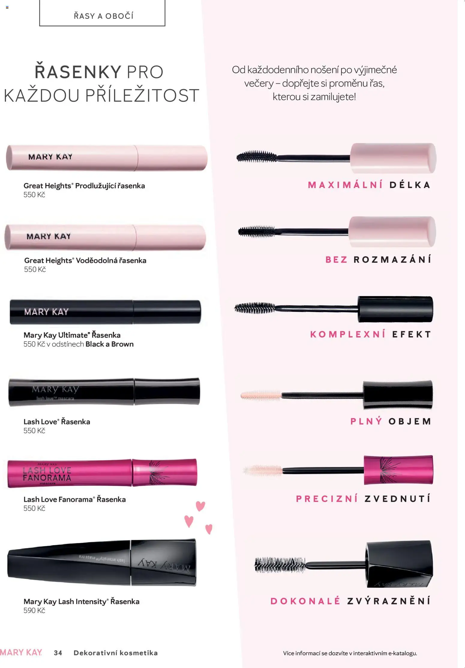 Mary Kay kniha o kráse od 01.04.2026 | Strana: 34 | Produkty: Řasenka