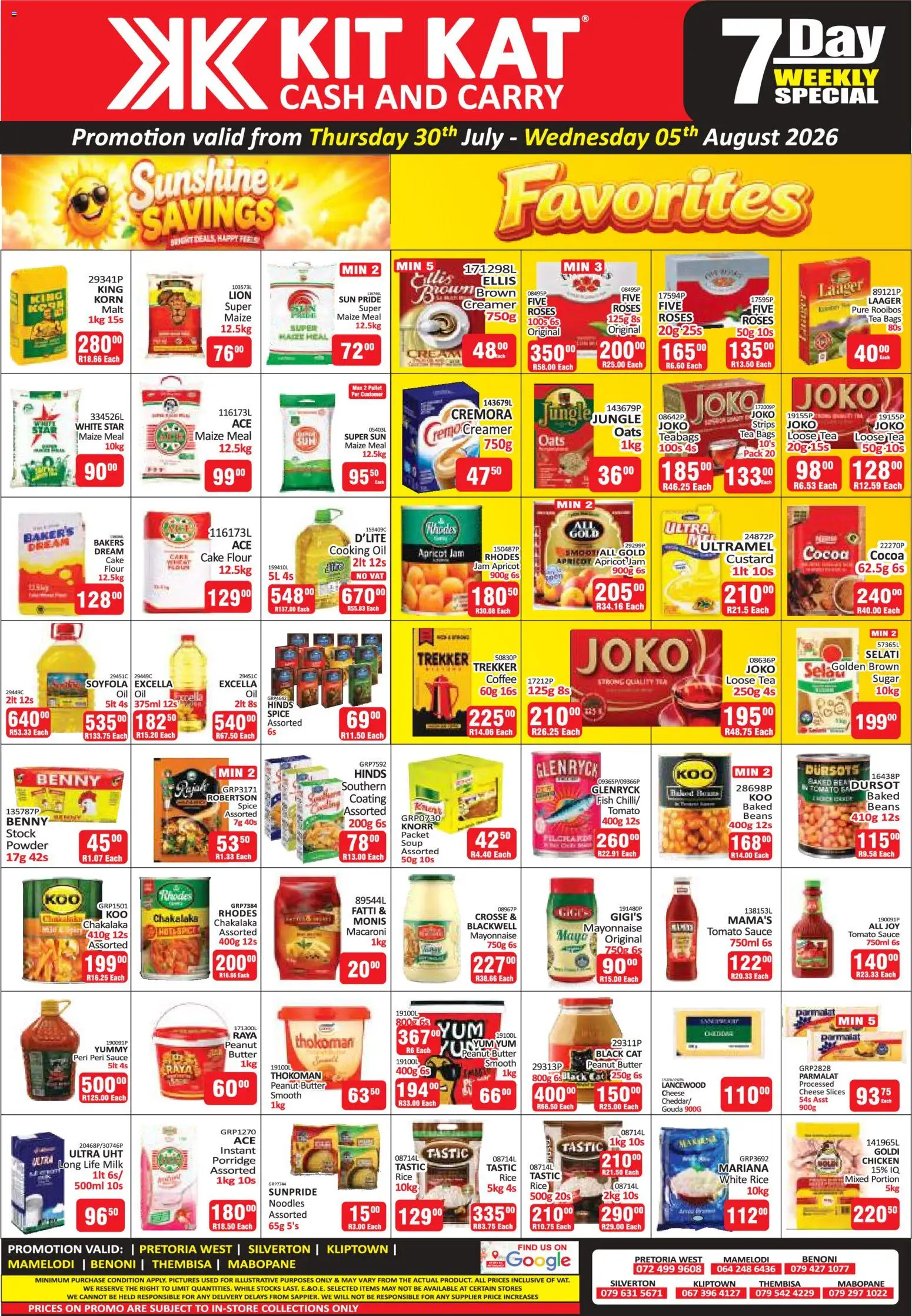 New KIT KAT Cash & Carry catalogue – valid from 30/07/2026 | Page: 1