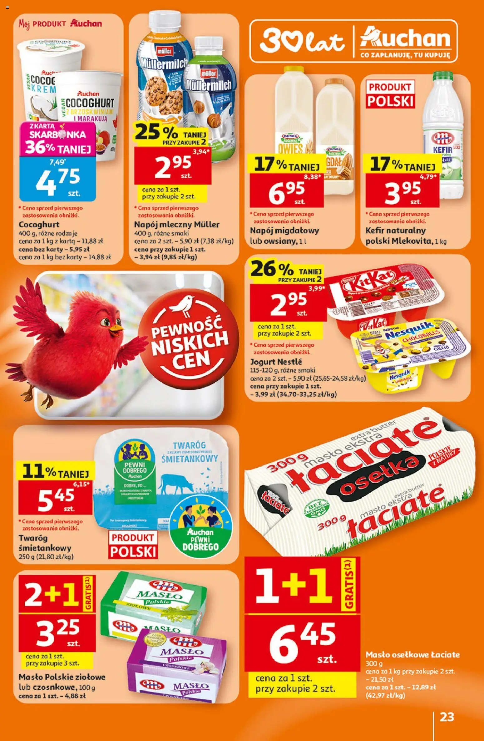 Auchan gazetka - 30 Lat Hipermarket od 05.06.2026 | Strona: 23