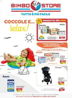 Anteprima del volantino Bimbo store volantino Massafra e Gioia valido a partire dal 30/07/2026