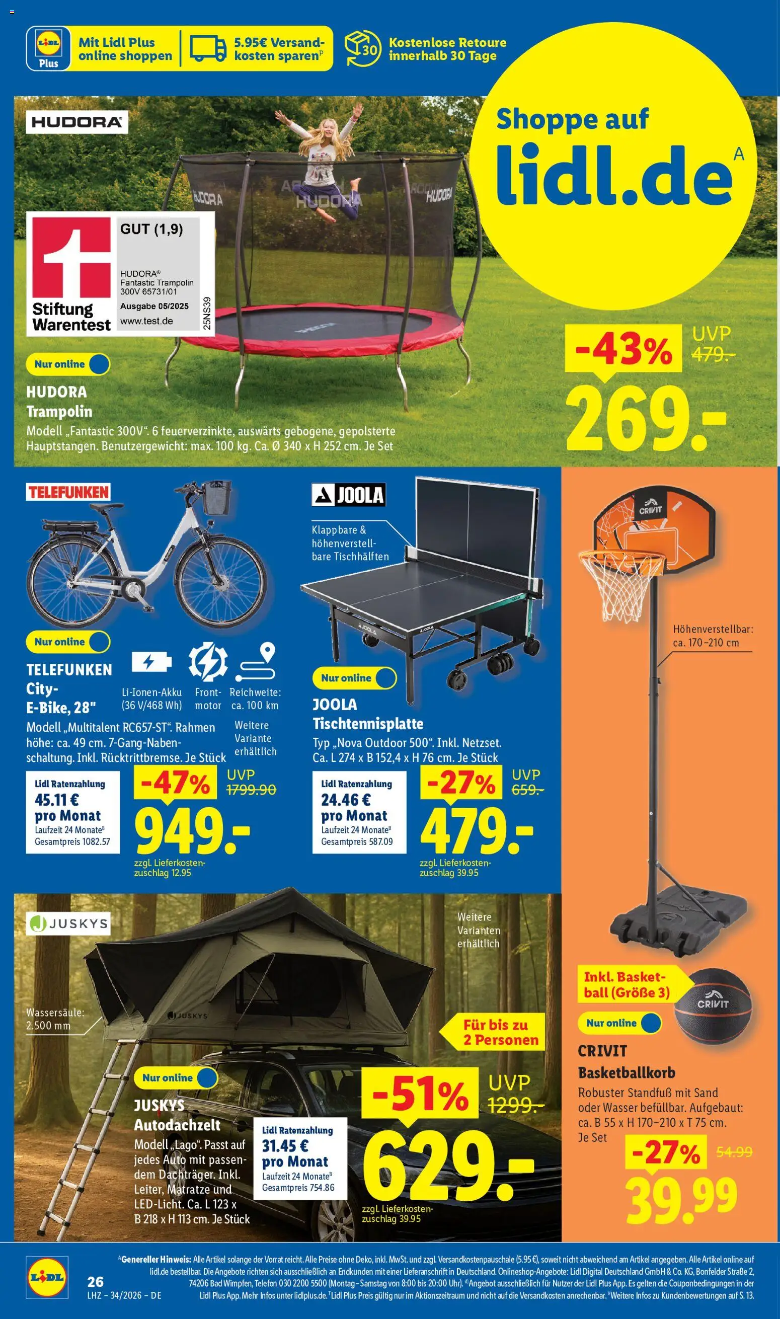Lidl Prospekt – gültig ab 17.08.2026 | Seite: 16