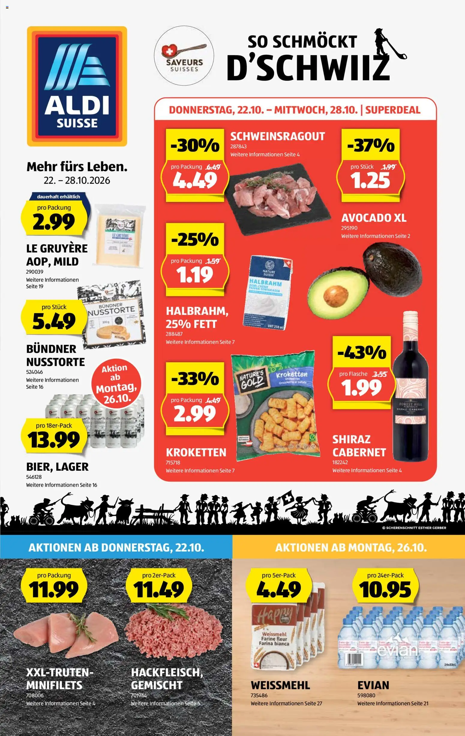 Aldi aktionen – gültig ab 22.10.2026 | Seite: 1
