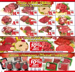 Anteprima del volantino Pewex volantino valido a partire dal 10/07/2026 | Pagina: 4 | Prodotti: Bovino, Griglia, Hamburger, Macinato