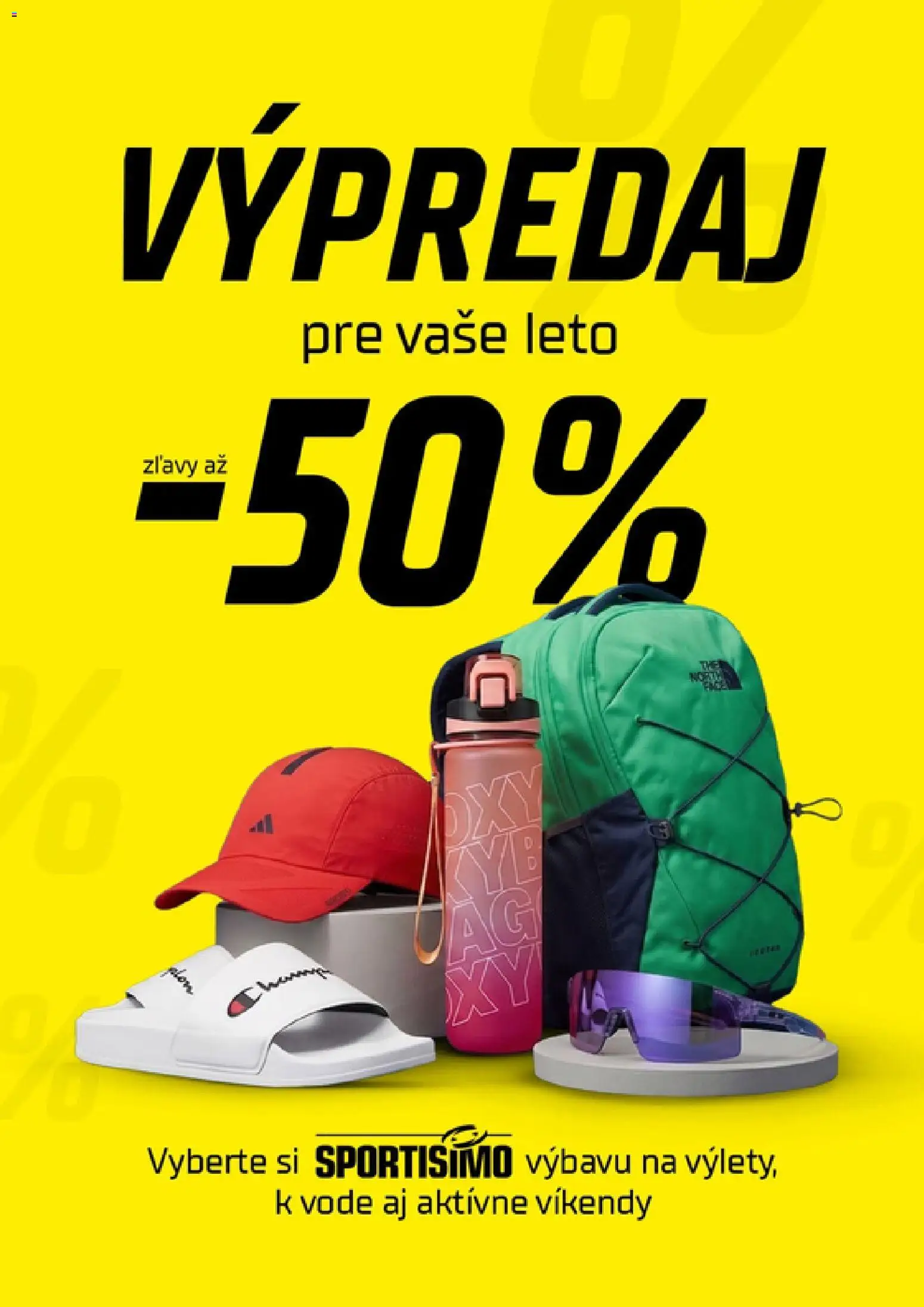 Nové Sportisimo akcie – leták je platný od 01.08.2026 | Strana: 1