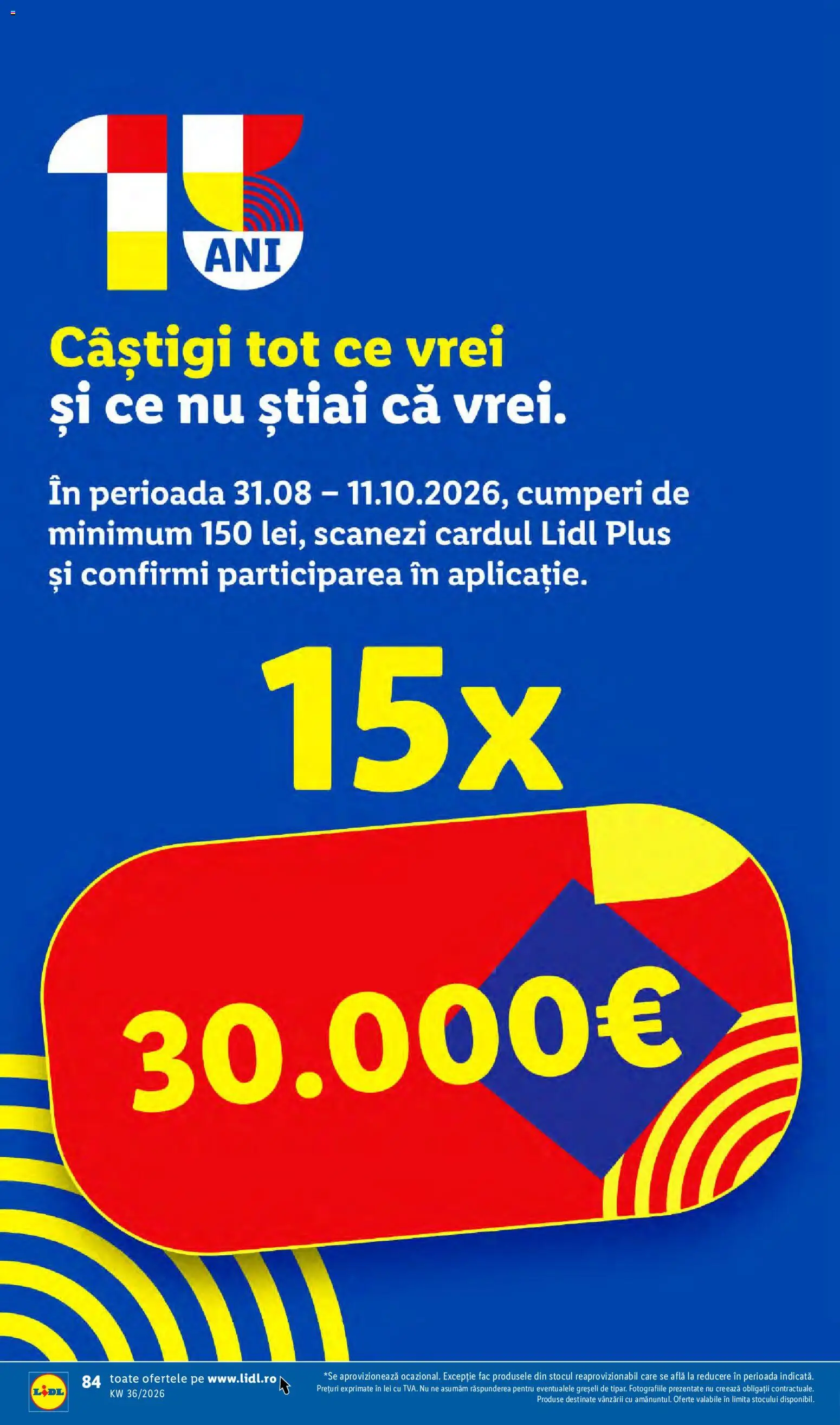 Noul catalog Lidl – valabil de la 31.08.2026 | Pagină: 84