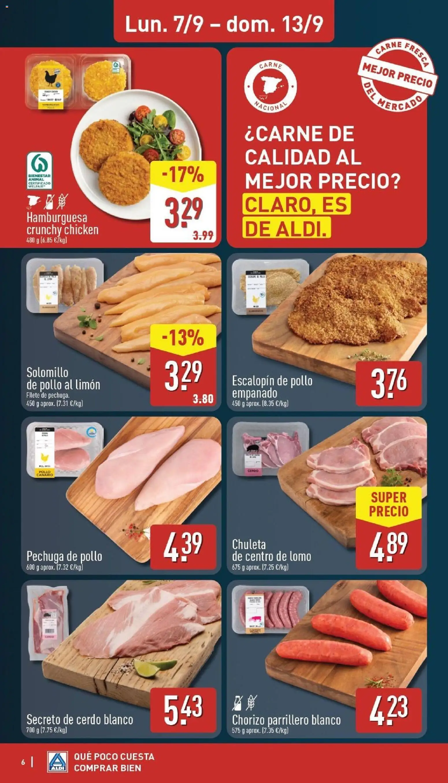 Aldi folleto Canarias │ válido desde el 07/09/2026 | Página: 6