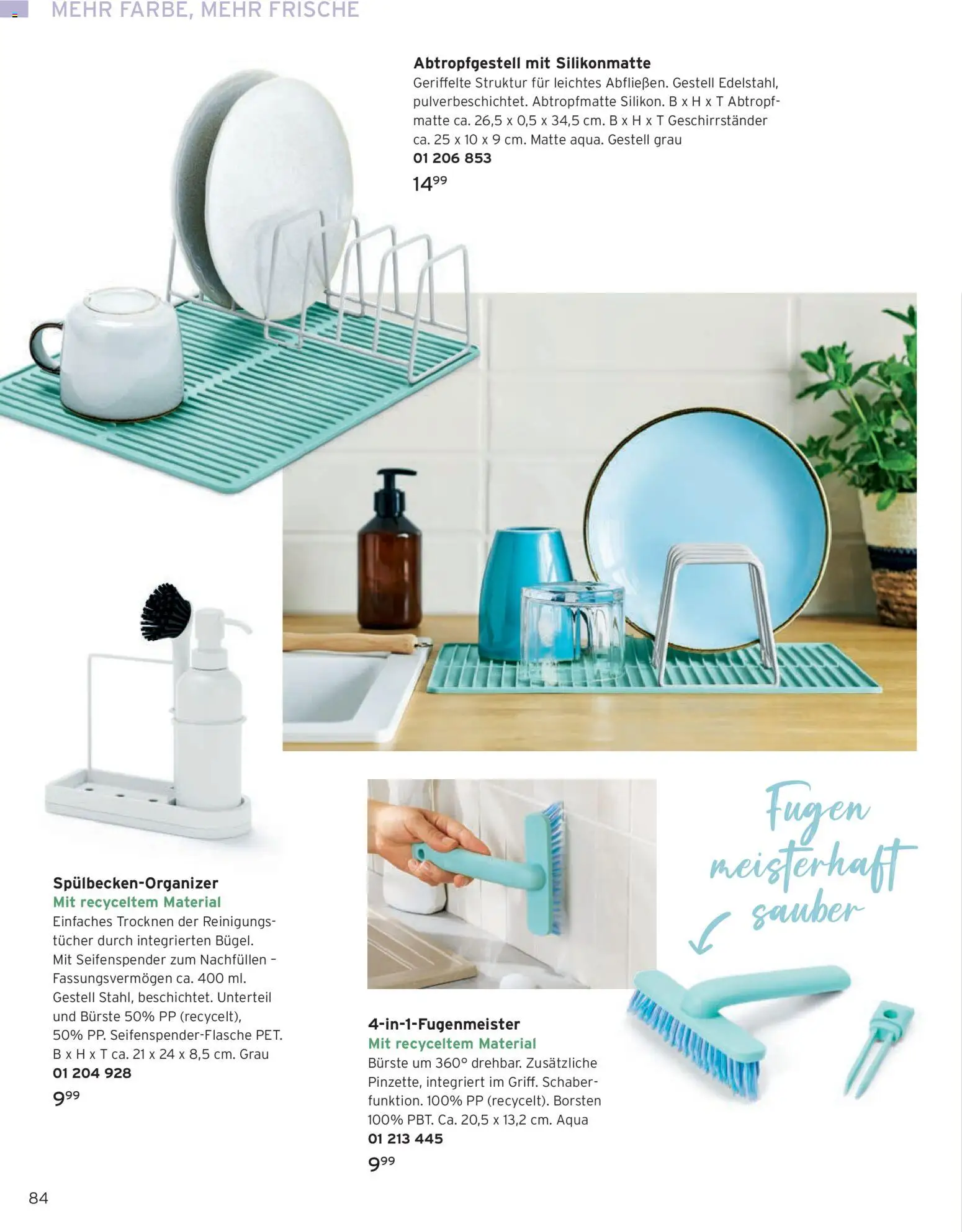 Angebote Tchibo – gültig ab 01.02.2026 | Seite: 84 | Produkte: Seifenspender, Bürste