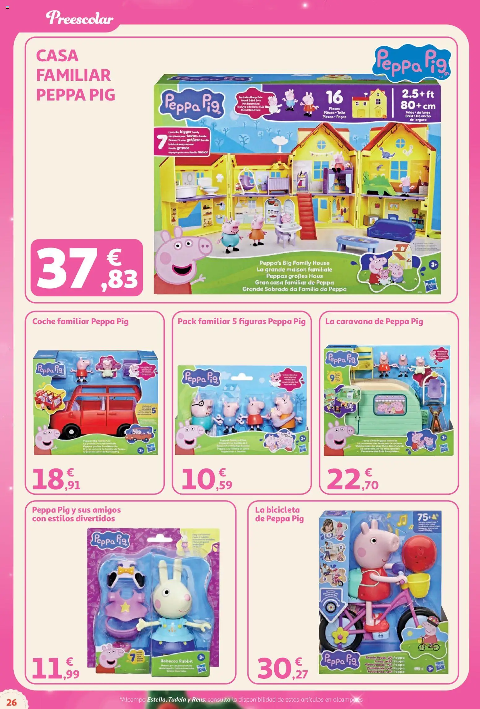 Alcampo Catálogo Juguetes Superstore │ válido desde el 03/11/2026 | Página: 26 | Productos: Bicicleta