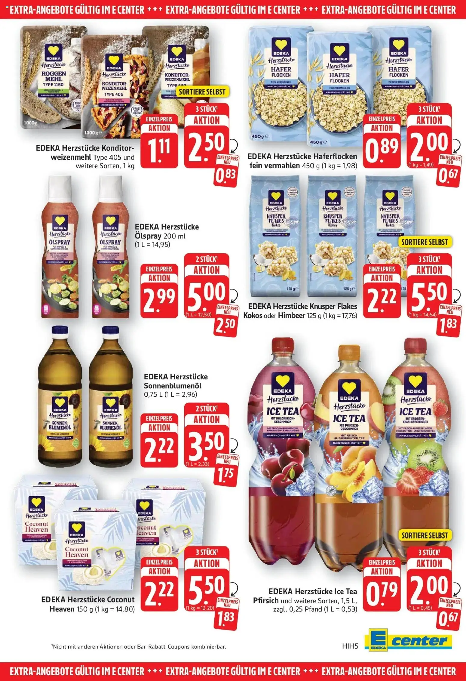 Edeka Prospekt Göppingen – gültig ab 28.09.2026 | Seite: 25 | Produkte: Mehl, Weizenmehl, Pfirsich, Tee