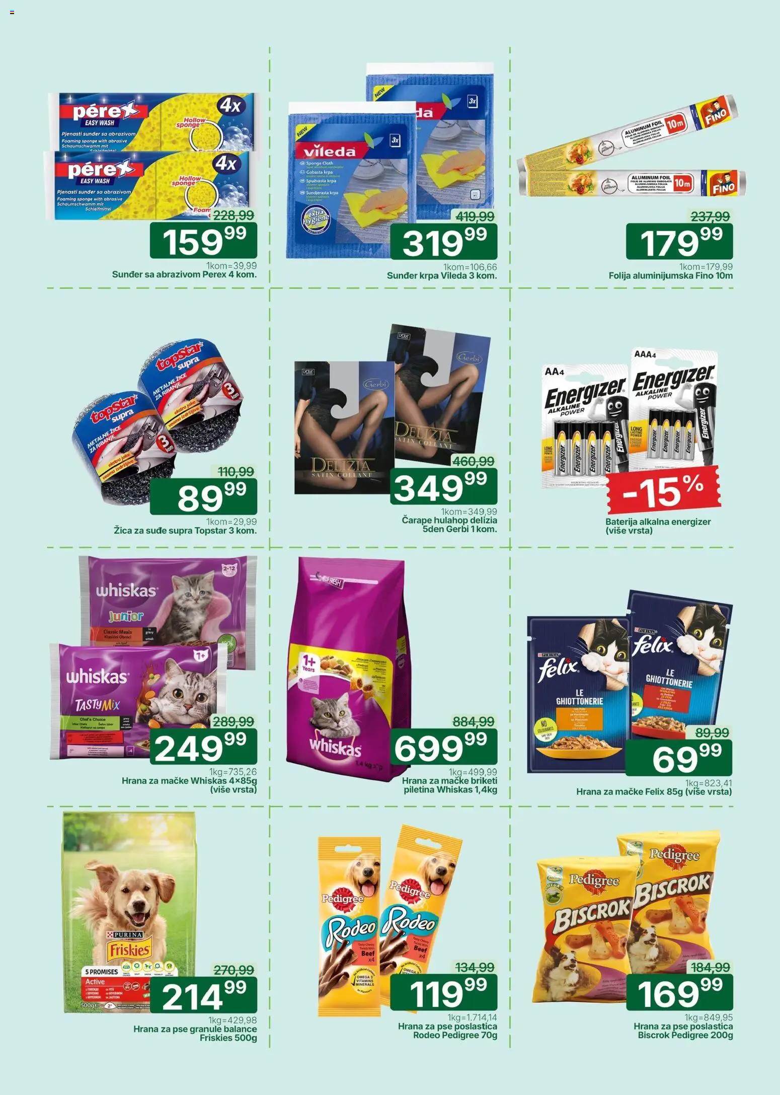 Univerexport katalog - važi od 11.05.2026 | Strana: 31 | Proizvode: Purina, Hrana za mačke, Vileda, Whiskas
