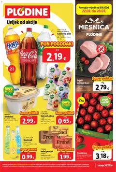 Plodine Katalog - Pregled kataloga iz trgovine Plodine, vrijedi od 22.07.2026