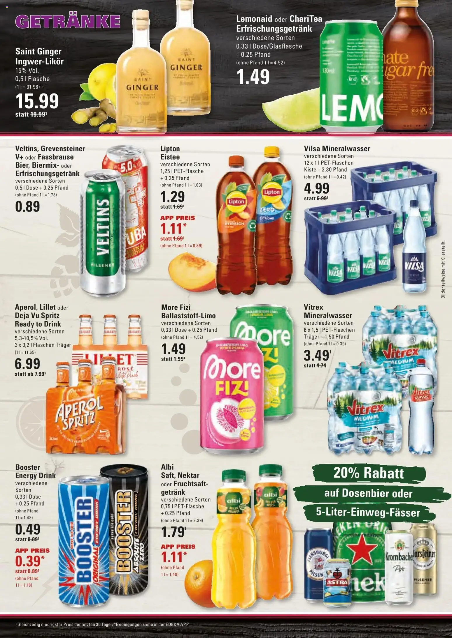 Marktkauf Prospekt Stade	 – gültig ab 27.04.2026 | Seite: 14 | Produkte: Dosenbier, Mineralwasser, Bilder, Fassbrause